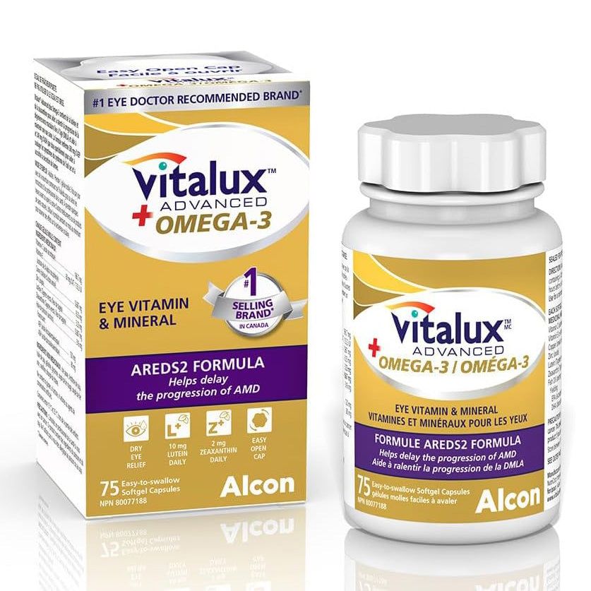 Vitalux® Advanced Plus oméga-3 Multivitamine oculaire