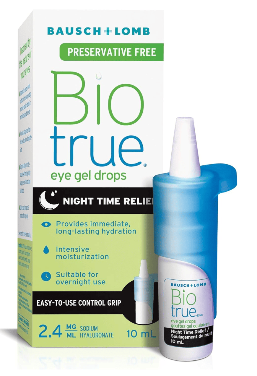 Gouttes de gel de soulagement nocturne Biotrue®
