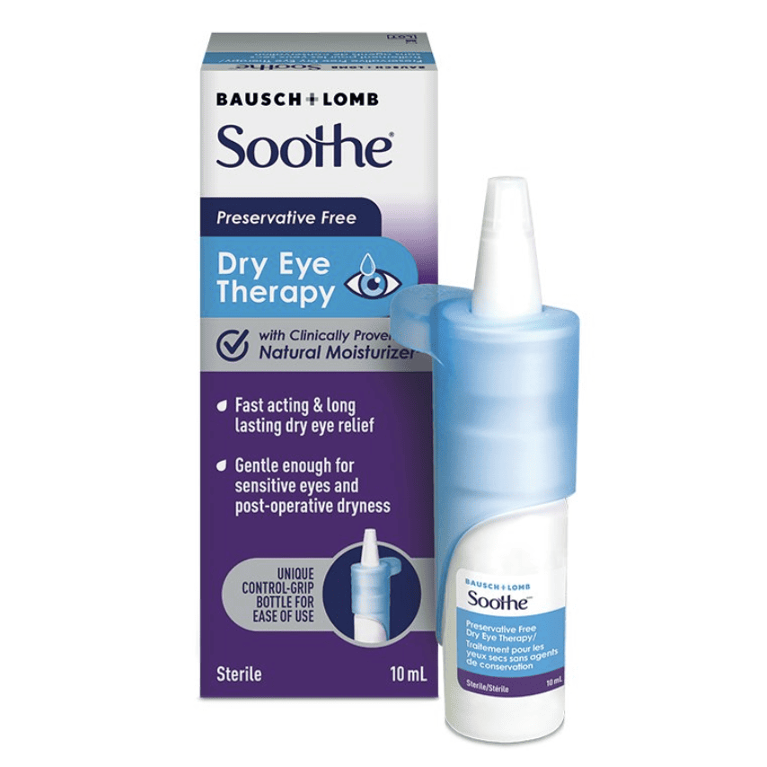 Soothe® Thérapie de la sécheresse oculaire sans conservateur